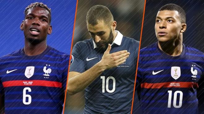 Benzema, Mbappé, Pogba… le onze potentiel de l’équipe de France pour l’Euro (PHOTO)