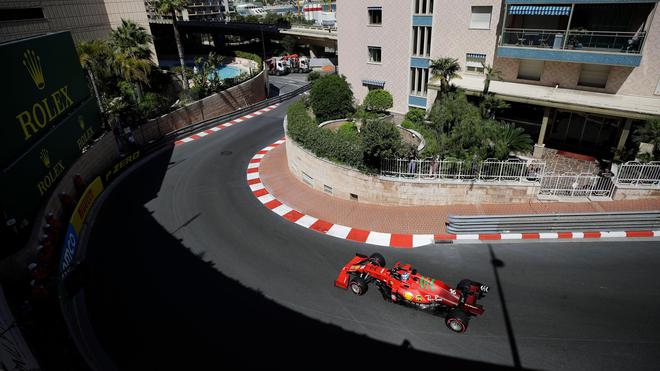 Charles Leclerc is surprise name at top of second practice in Monaco