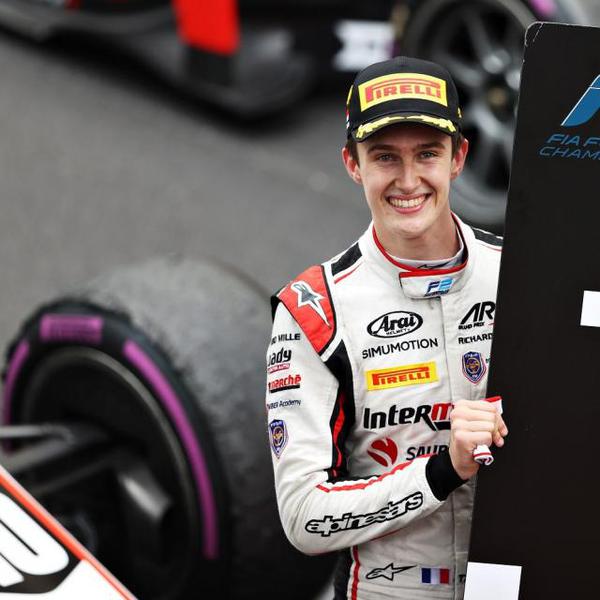 Auto - F2 - Monaco - Victoire et record pour Théo Pourchaire lors de la course principale de F2 à Monaco