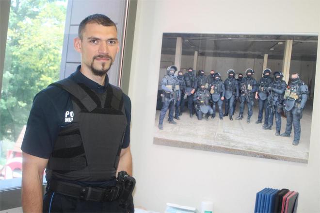 Nouveau agent de Police à Rugles. Ancien gendarme, Guillaume Coulon va lutter contre la délinquance