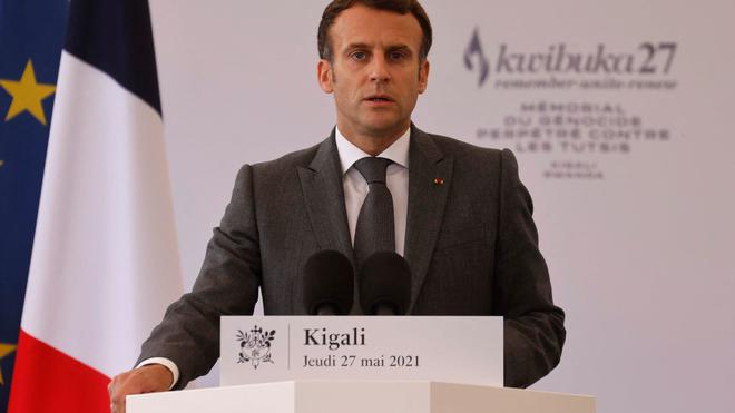 Rwanda : "Je viens reconnaître nos responsabilités" dans le génocide, dit Emmanuel Macron à Kigali