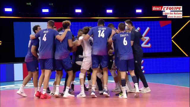 Volley - Ligue des Nations - Les Bleus dominent l'Allemagne au tie-break