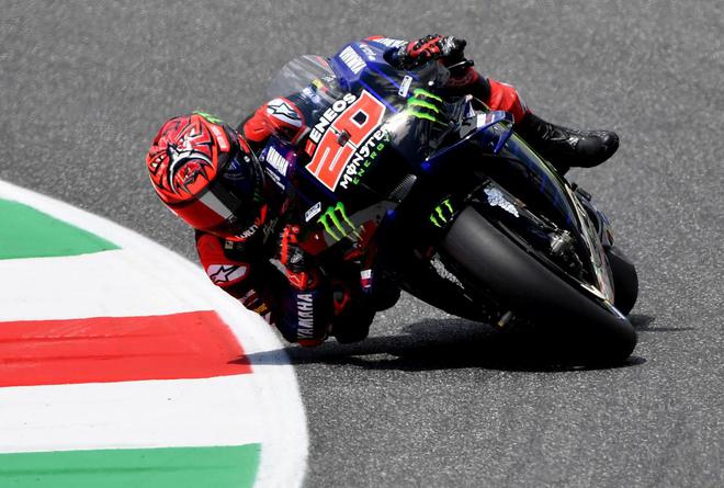 Quartararo encore en pole position des MotoGP en Italie