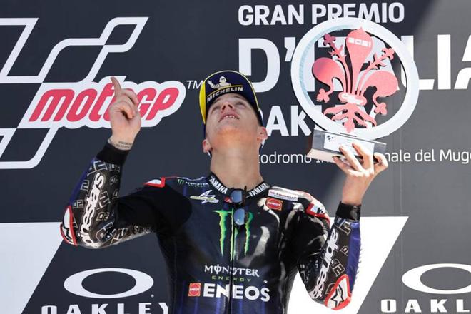 Fabio Quartararo s'impose en Italie, Johann Zarco au pied du podium