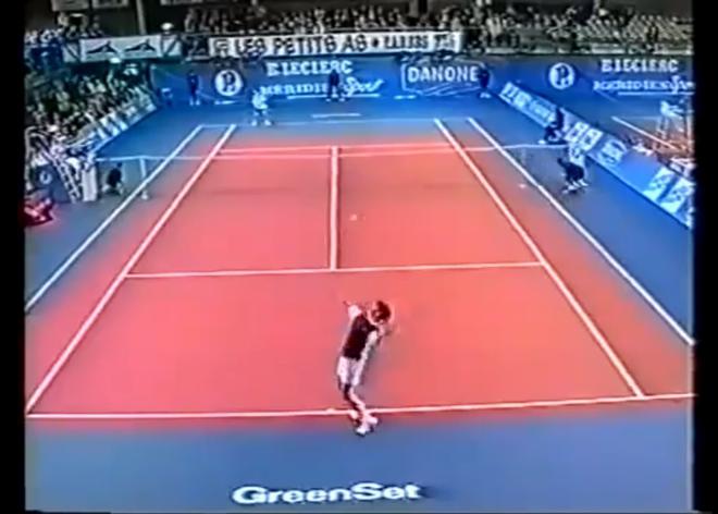 Avant Roland-Garros, Richard Gasquet et Rafael Nadal se sont affrontés pour la première fois à Tarbes