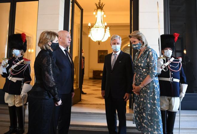 Tunisie : Kaïs Saïed et son épouse reçus par le couple royal de Belgique à Bruxelles