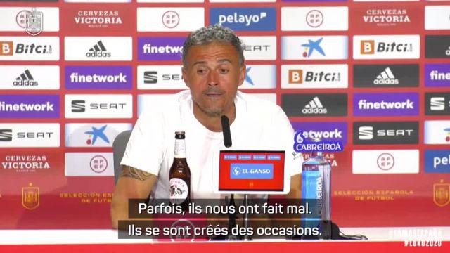 Foot - Amical - Luis Enrique (Espagne) : « Le Portugal, l'une des meilleures équipes d'Europe »