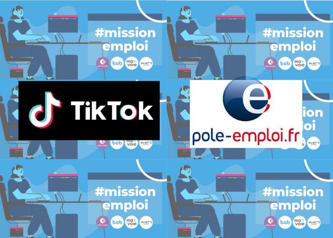 TikTok et Pôle emploi créent un espace dédié à l’emploi et à la formation