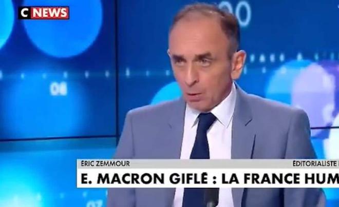 « Il a ce qu’il mérite » : Eric Zemmour réagit à la gifle infligée à Emmanuel Macron (Vidéo)