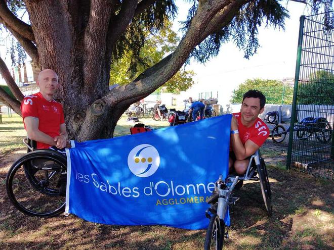 Les Sables-d’Olonne : Bryce Chesnais et Ronan Gueguen placés au championnat de France handisport