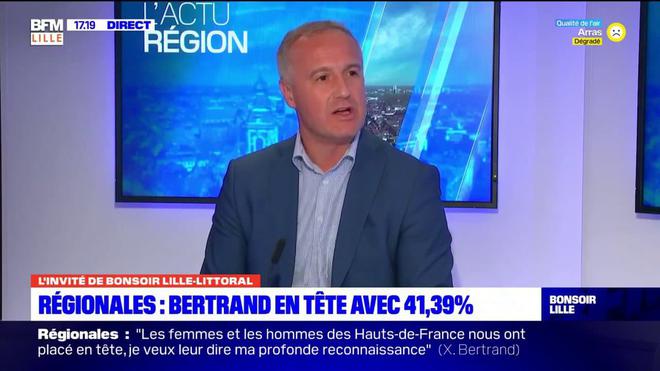 Régionales: pour Christophe Coulon, vice-président de la région des Hauts-de-France, le maintien de Karima Delli est "une bonne chose"