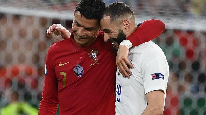 Karim Benzema et Cristiano Ronaldo, ce qu’ils se sont dit lors de ce France-Portugal
